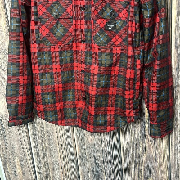 Billabong hooded lightweight windbreaker waterproof jacket men’s size small - Picture 5 of 17